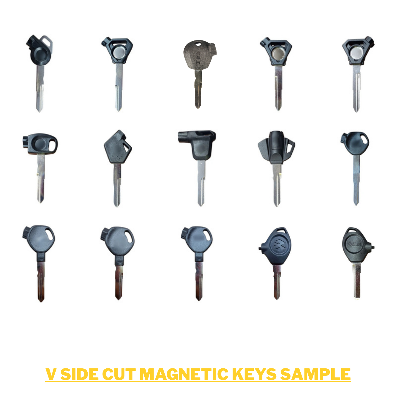 V SIDE CUT MAGNETIC KEYS (pack of 2) - Image 3