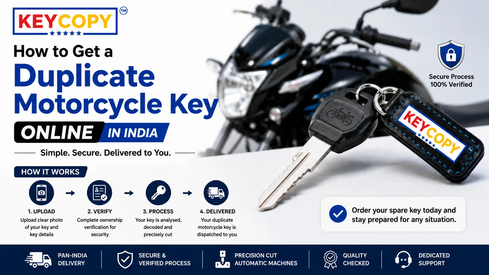 duplicate motorcycle key
